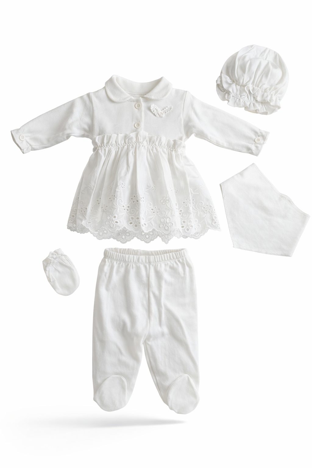 BABY LOVE petodelni set za novorodjenče