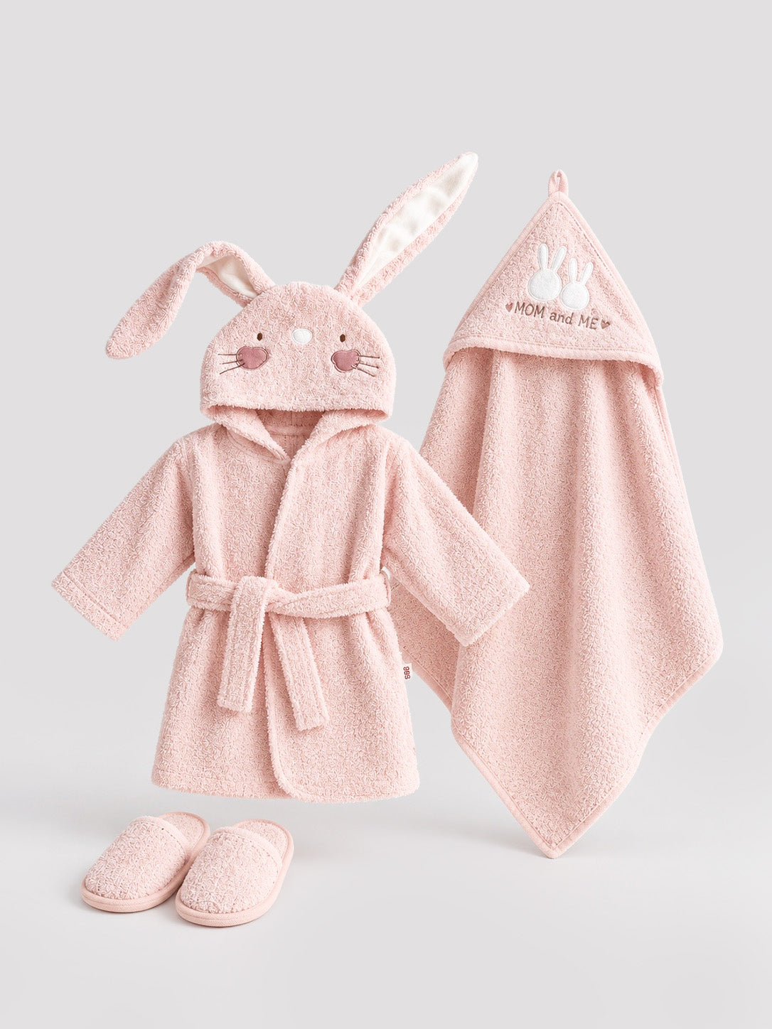 PINK bademantil set