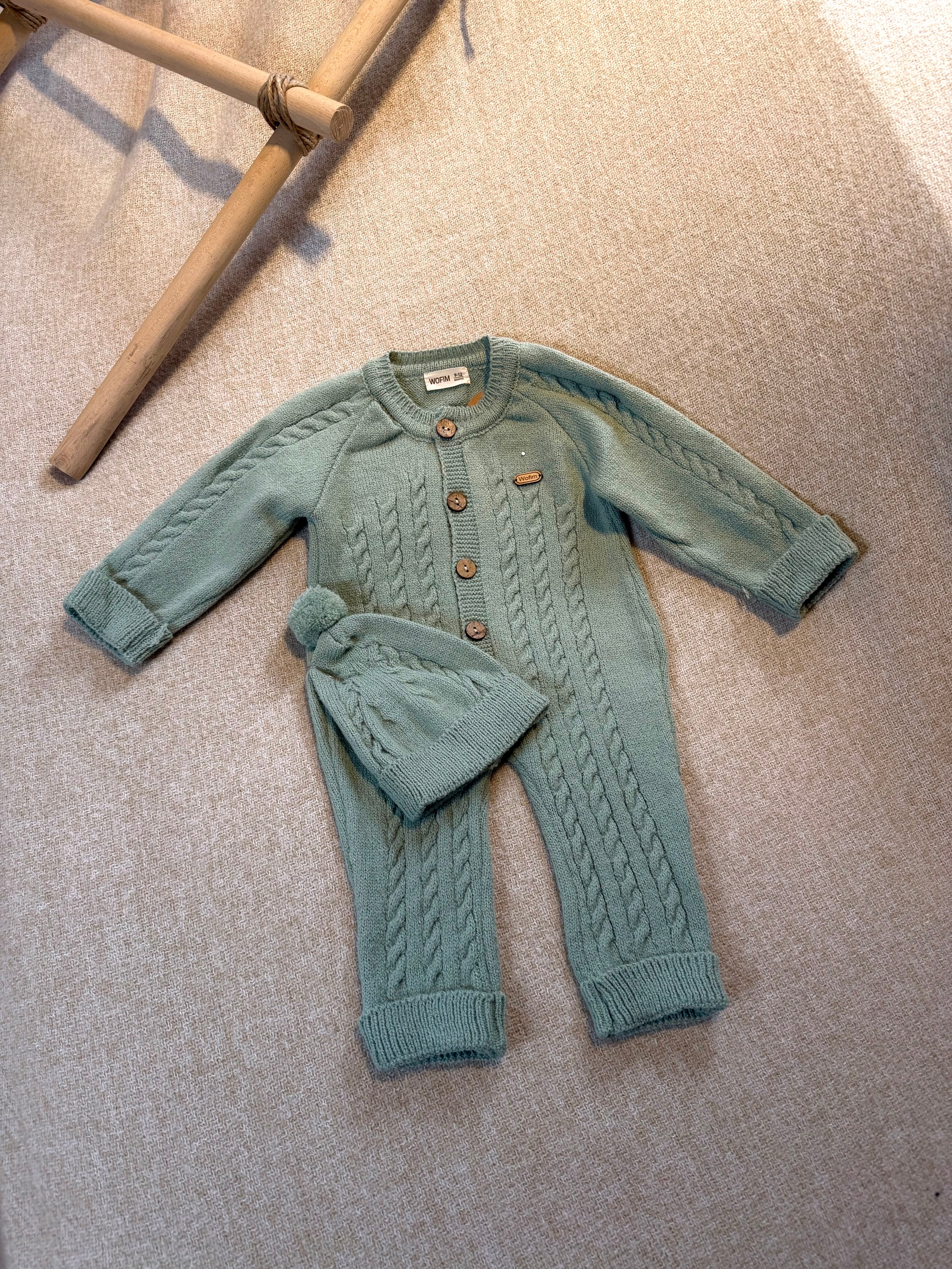 TEDDY OLIVE romper