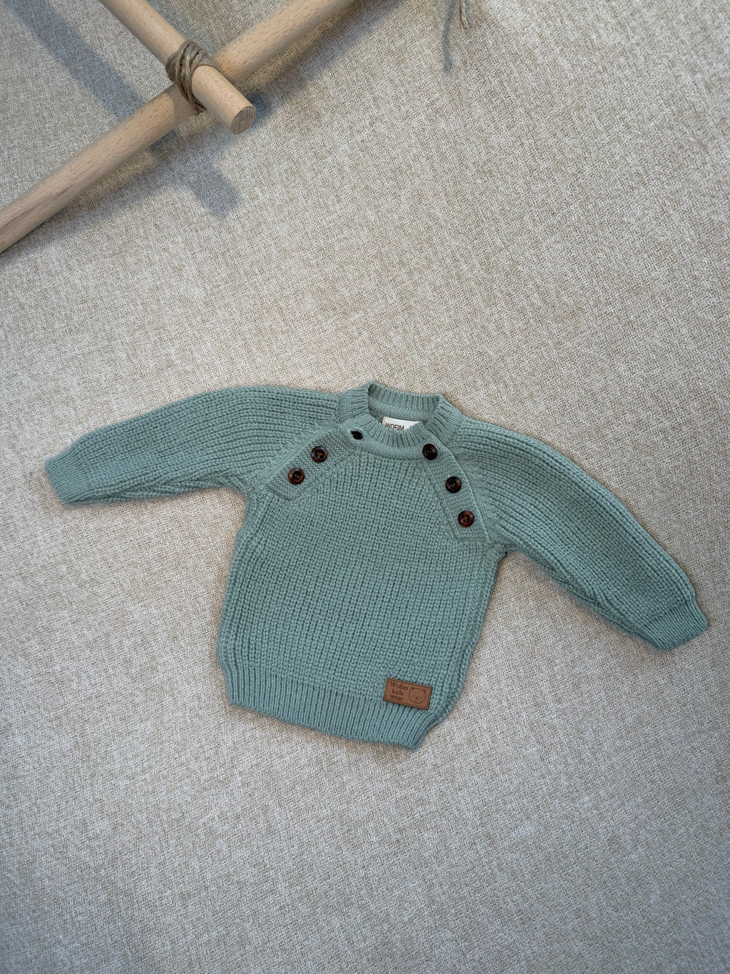 KNIT OLIVE set