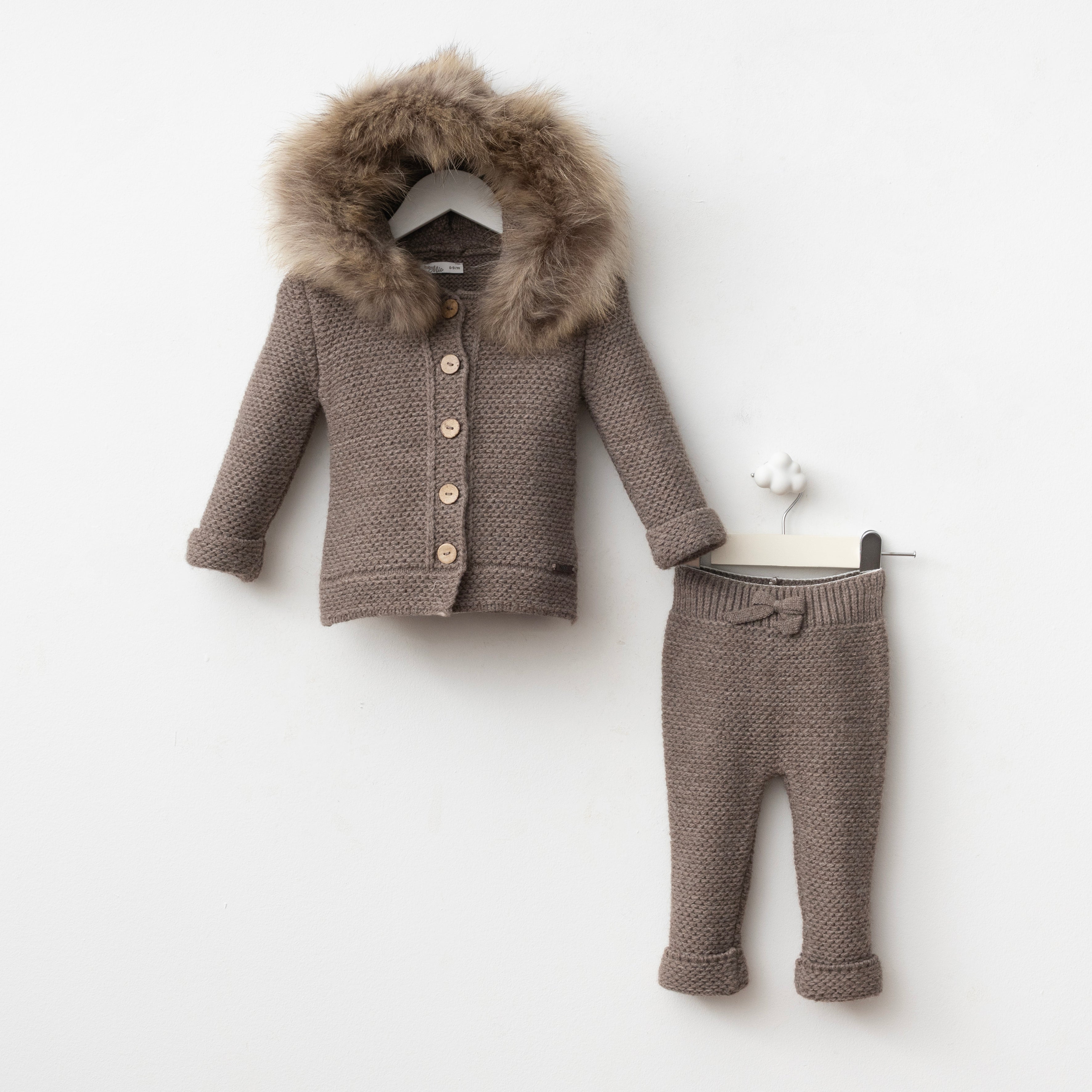 WINTER KNIT BEIGE komplet
