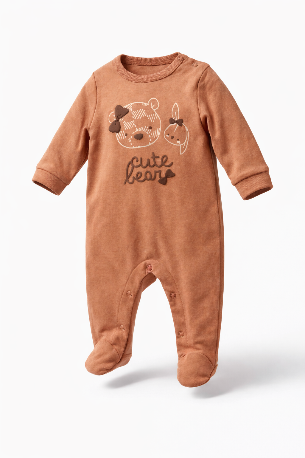 BODY MAŠA BROWN - Romper