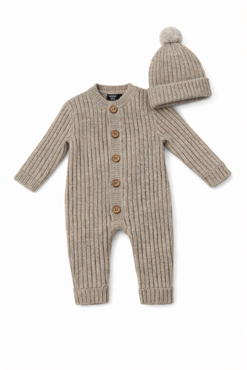 WARM BROWN romper