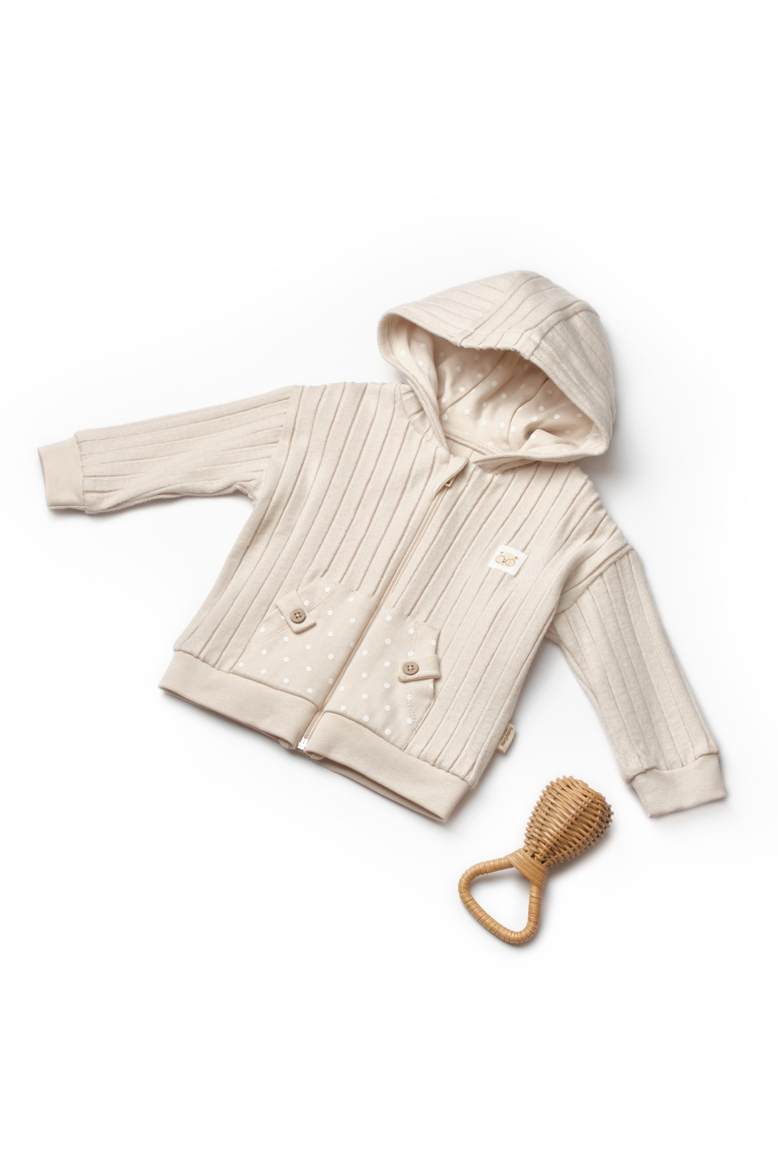 BEIGE COZY HOODIE