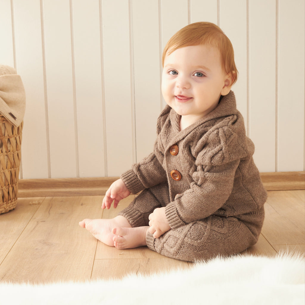 PURE KNIT BROWN