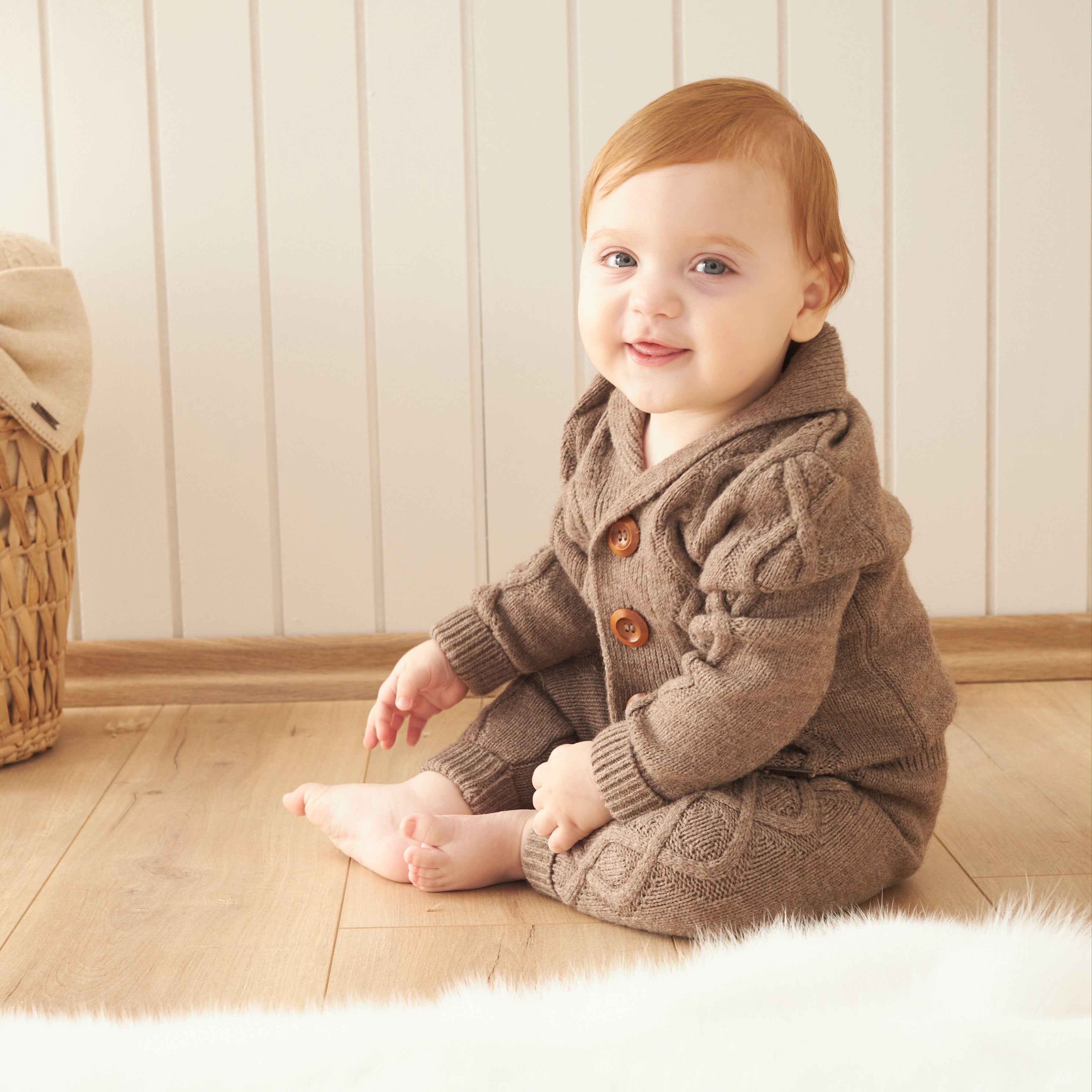 PURE KNIT BROWN
