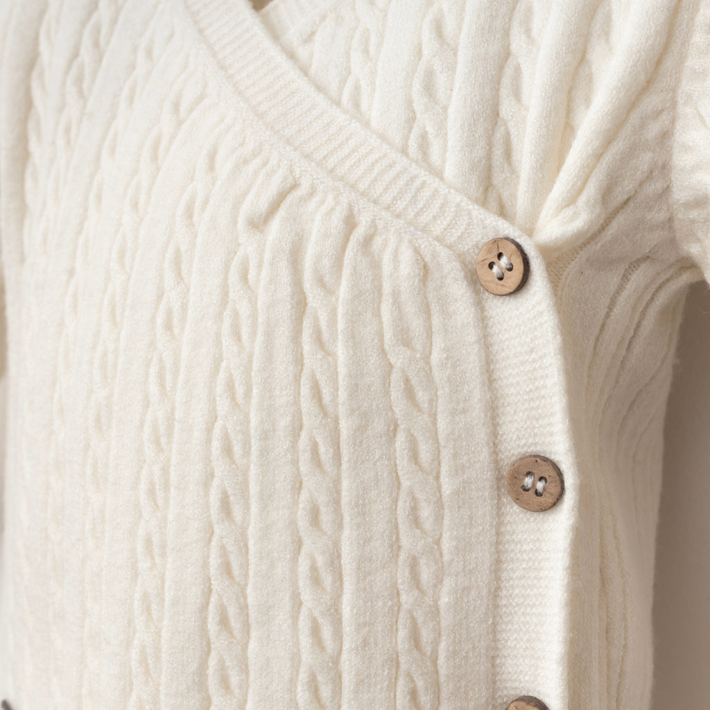 WHITE KNIT ANGEL set