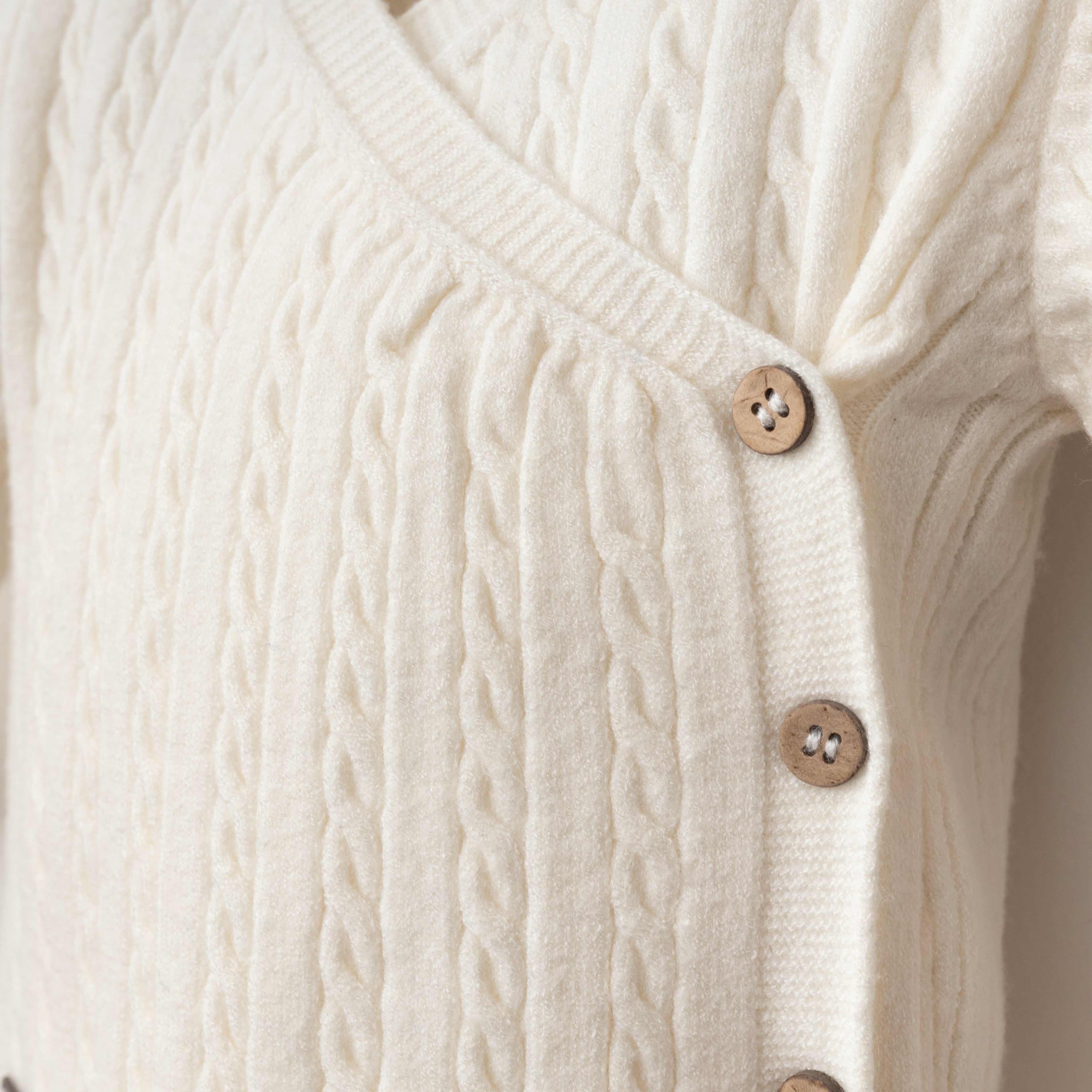 WHITE KNIT ANGEL set