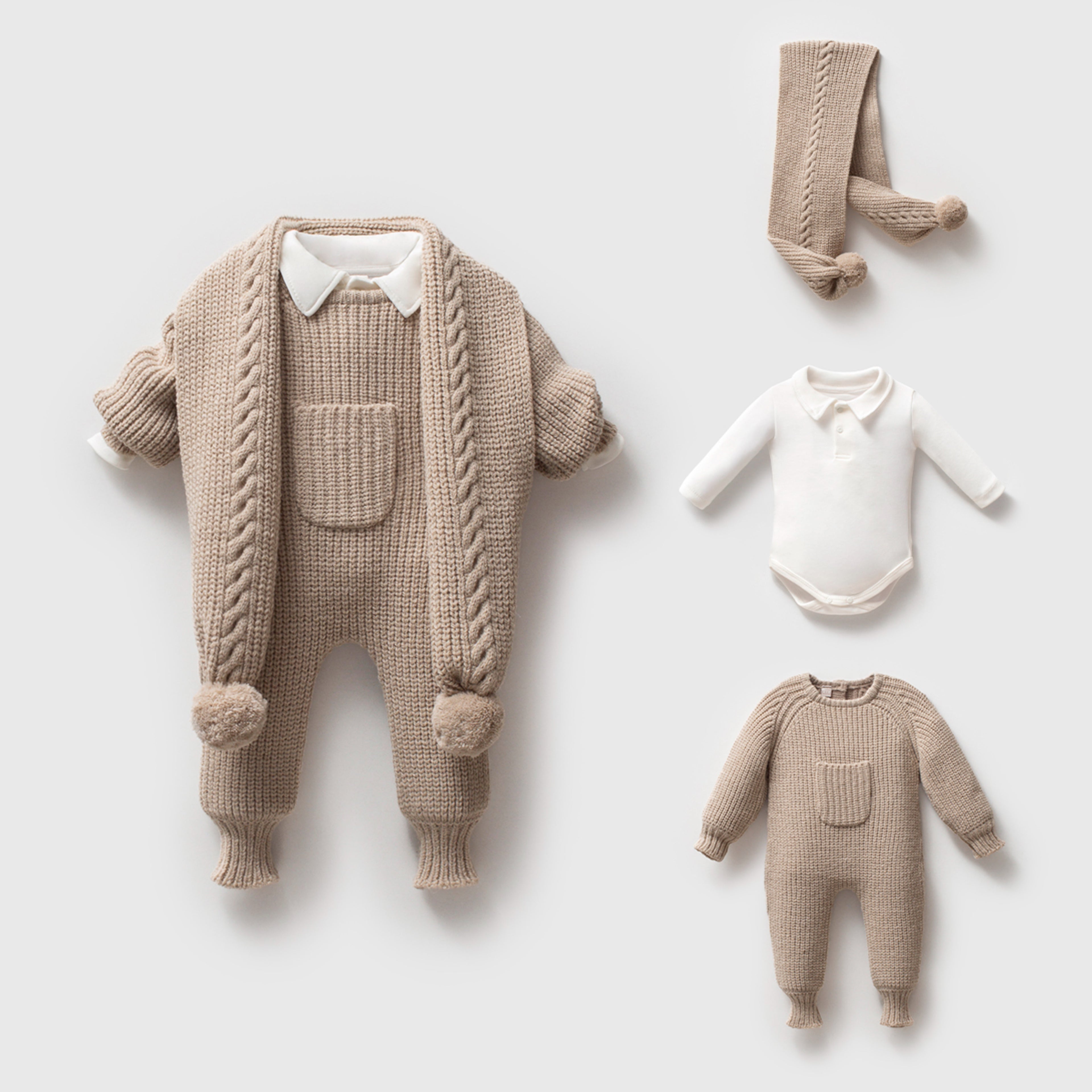 SCARFIE ROMPER set
