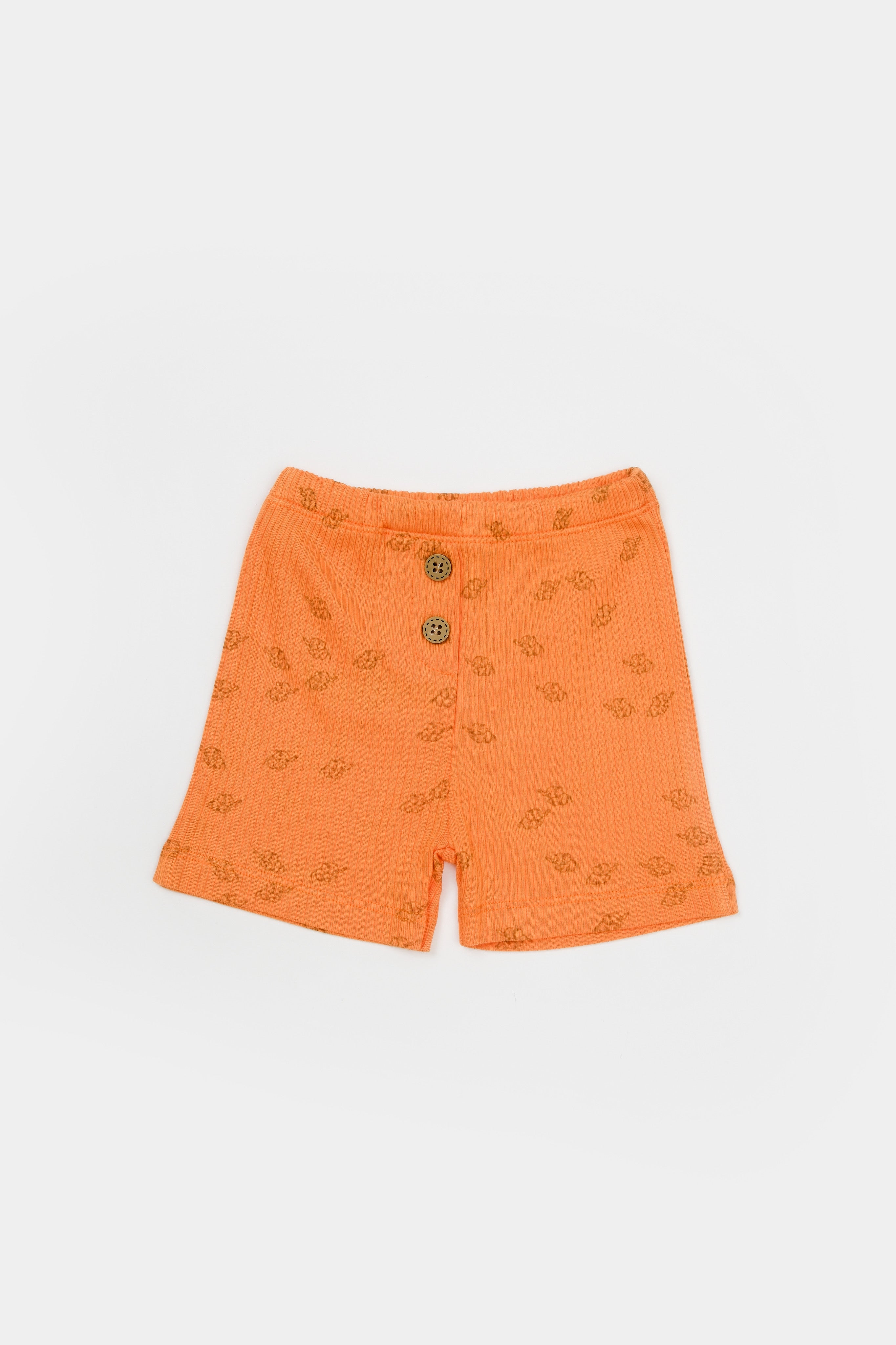 BABY KOMPLET MAJICA I ŠORTS ORANGE | ORGANSKI PAMUK