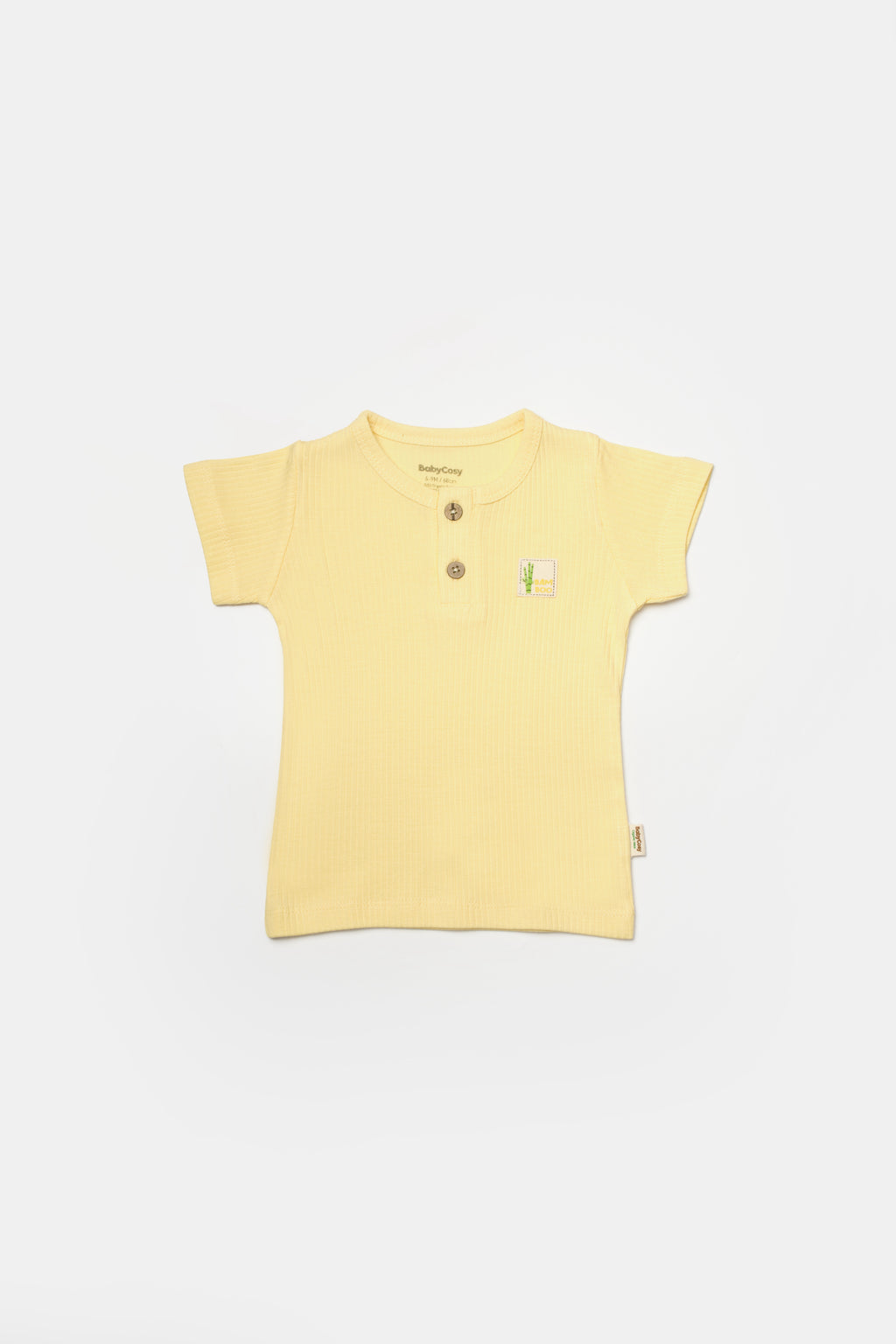 LETNJI KOMPLET BAMBOO ŽUTI | 50% ORGANSKI PAMUK 50% BAMBUS