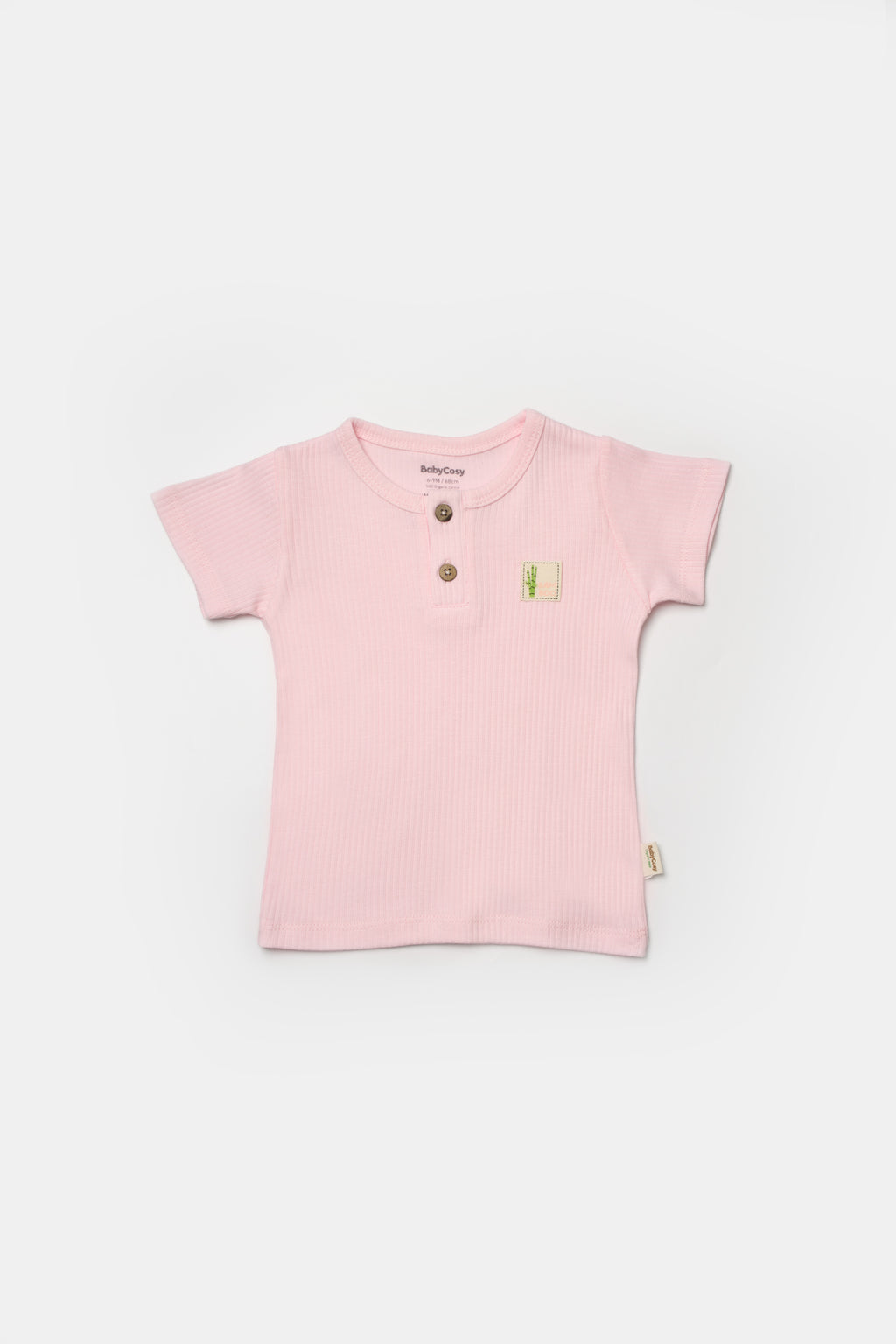 BEBI MAJICA PINK | 100% ORGANSKI PAMUK