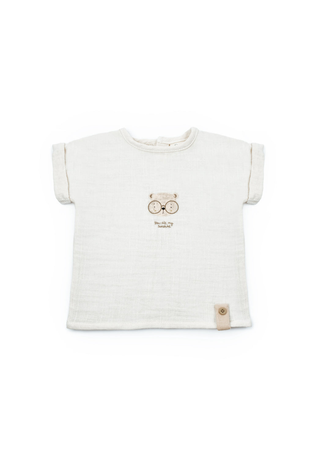 BABY KOMPLET MAJICA I ŠORTS TEDDY | 100% ORGANSKI PAMUK