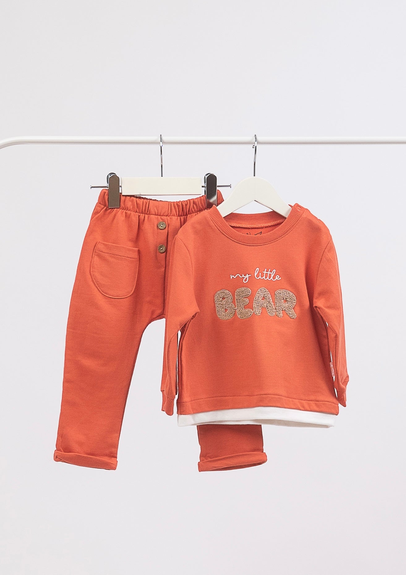 BABY BEAR TRENERKA TANGERINE